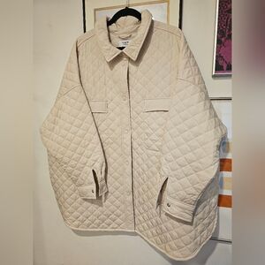 Quilted Cream Jacket